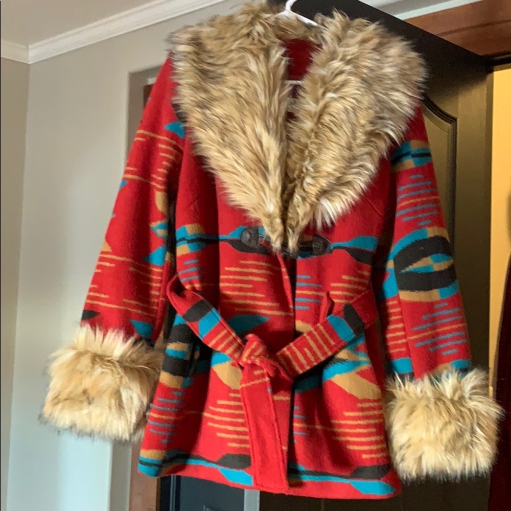 Tasha Polizzi Blanket Coat